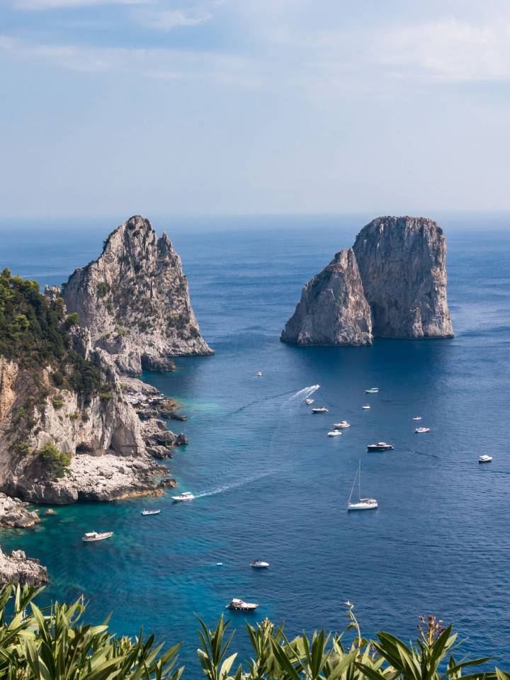 Capri private boat tour | Luxury Boats Positano