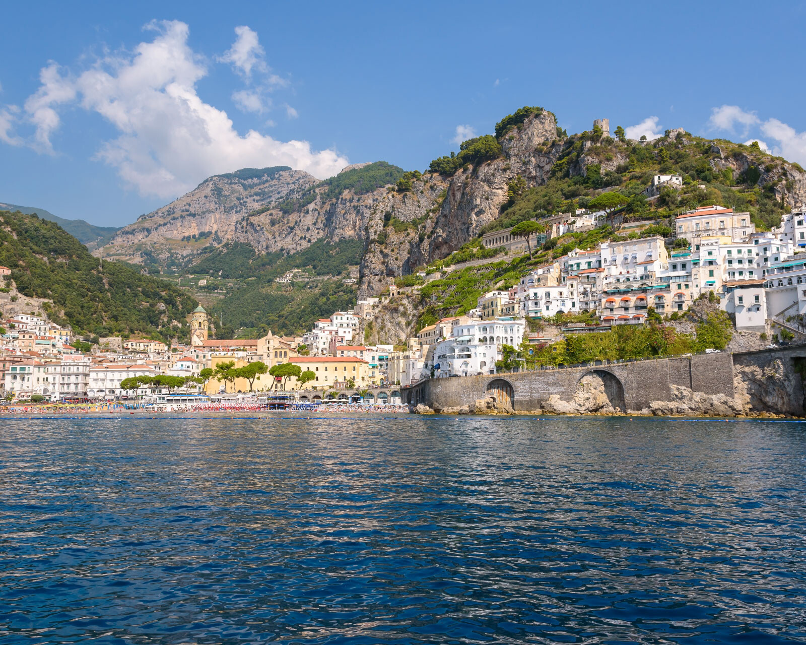 Where is Amalfi Coast, one of the most beautiful corners of Europe